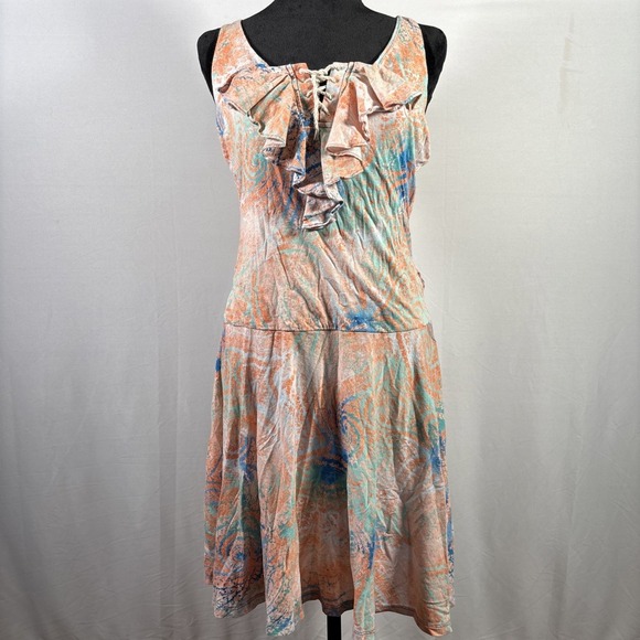 Lauren Ralph Lauren Dresses & Skirts - Lauren Ralph Lauren Drop Waist Boho Dress Sz Medium Paisley Fairy Festival Party